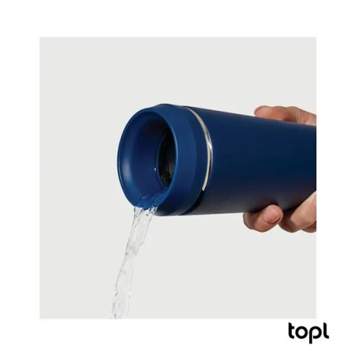 TOPL® 16 oz. Double Wall, Recycled Stainless Steel 360deg...