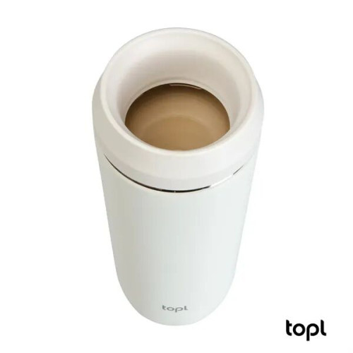 TOPL® 16 oz. Double Wall, Recycled Stainless Steel 360deg...