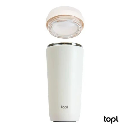 TOPL® 16 oz. Double Wall, Recycled Stainless Steel 360deg...