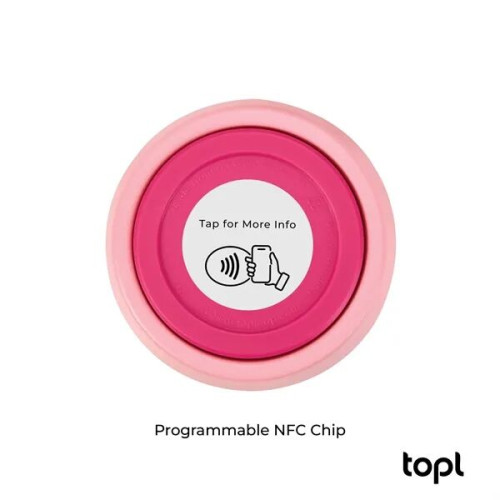 TOPL® 16 oz. Double Wall, Recycled Stainless Steel 360deg...