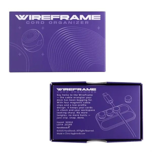 Wire Frame Desktop Cable Organizer