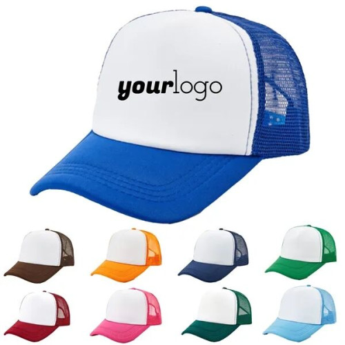 Mesh Back Trucker Cap Adjustable Snapback "