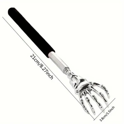 Stainless Steel Skeleton Hand Back Scratcher