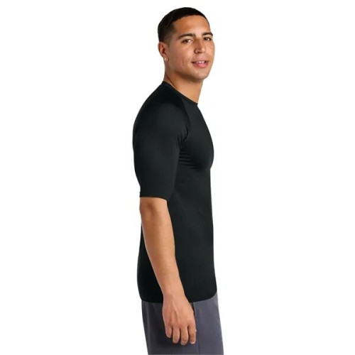 Sport-Tek PosiCharge Compression 1/2-Sleeve Tee