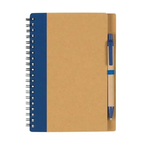 Eco Friendly Spiral Notebook with Pen