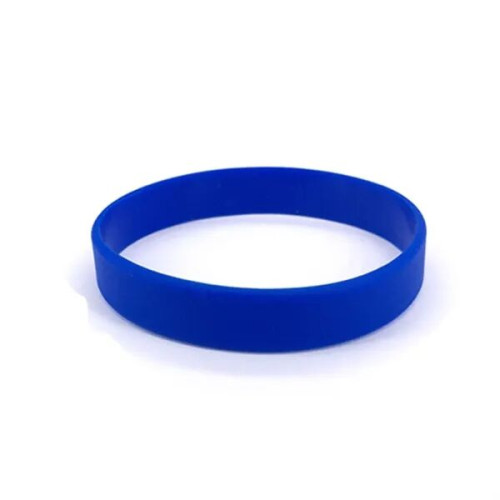 Color Filled Silicone Wristbands