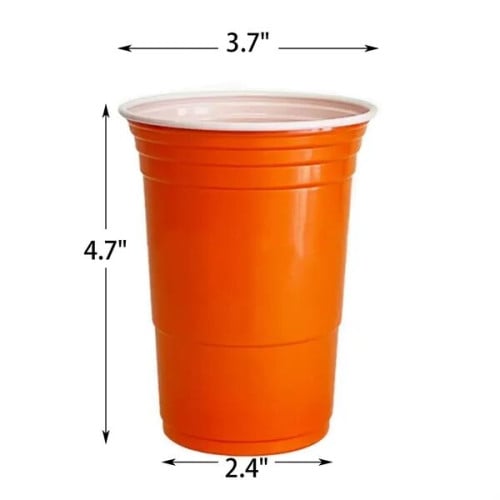 16 Oz. Plastic Party Solo Cup