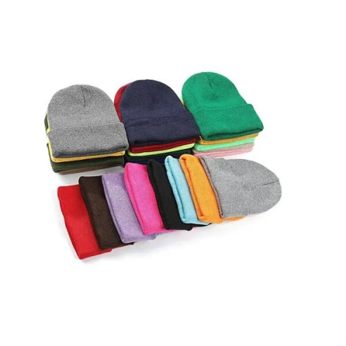 Solid Color All-Match Knitted Hat