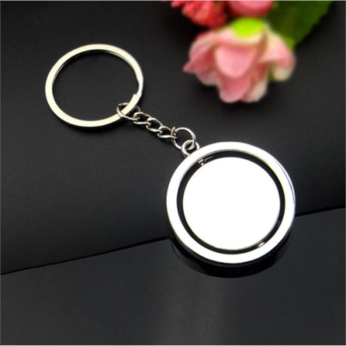 Rotating Disk keychain