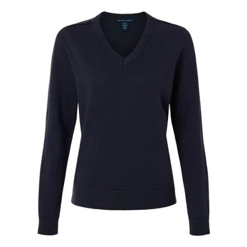 Devon & Jones Women's New Classics V-Neck Sweater