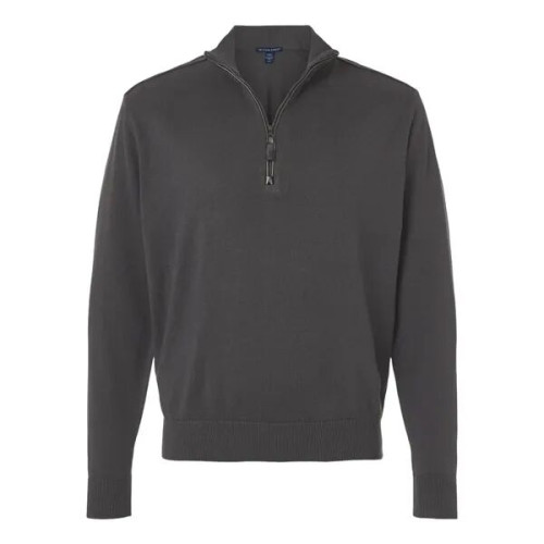 Devon & Jones Men's New Classics Quarter-Zip Sweater