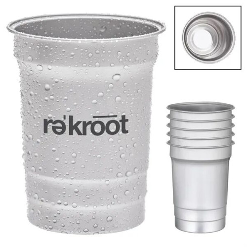 20 oz. Recyclable Reusable Aluminum Party Cup