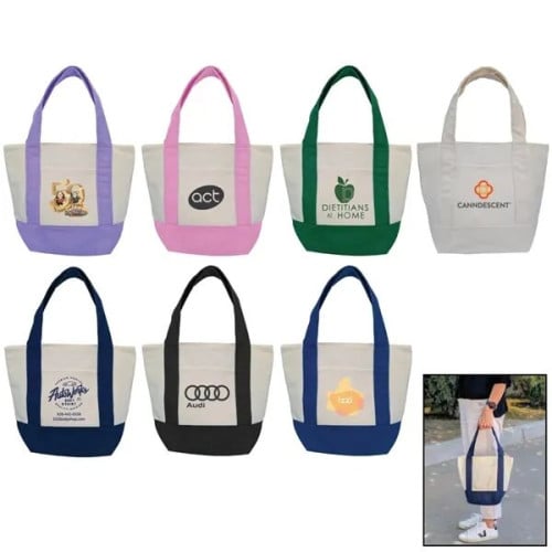 14 oz. Mini TJ Canvas Tote Bag