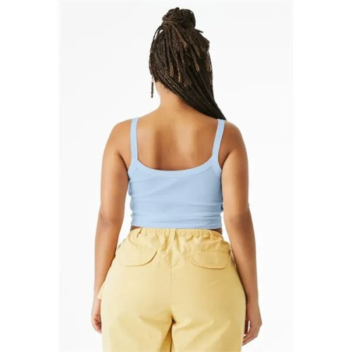 BELLA+CANVAS Women's Micro Rib Spaghetti Strap Tank