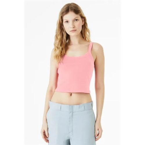 BELLA+CANVAS Women's Micro Rib Spaghetti Strap Tank