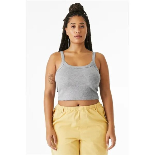 BELLA+CANVAS Women's Micro Rib Spaghetti Strap Tank