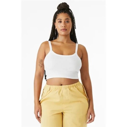 BELLA+CANVAS Women's Micro Rib Spaghetti Strap Tank