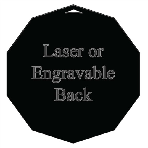 2" Soccer Decagon Color Medallion