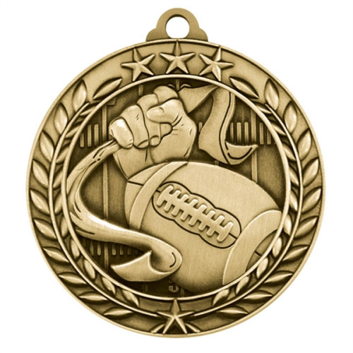 2 3/4'' FLAG FOOTBALL MEDAL