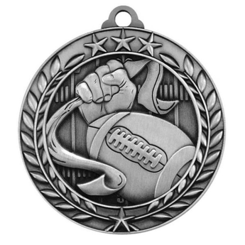 2 3/4'' FLAG FOOTBALL MEDAL