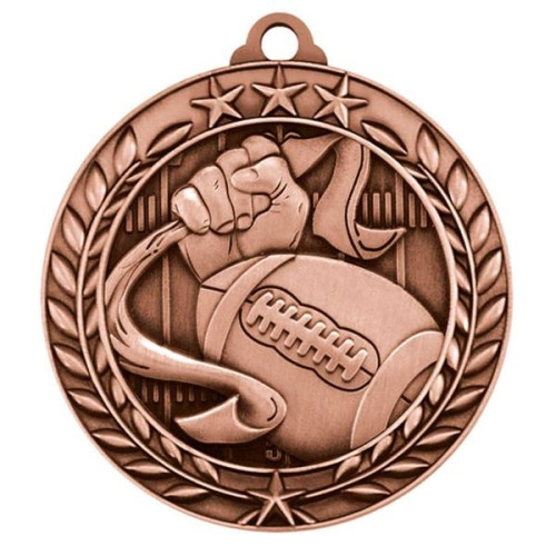 2 3/4'' FLAG FOOTBALL MEDAL