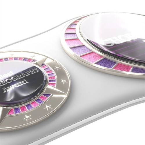 Express Vibraprint White Juniors Championship Belt