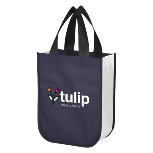 Lola Laminated Non-Woven Shopper Tote Bag