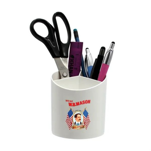 Recycled Desk Organizer, Full Color Digital