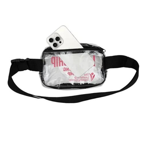 EVERYWHERE Clear Stadium Compliant Cross-Body Belt Bag