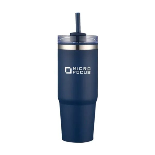 30 Oz. PP Inner S. Steel Outer Tumbler w/ Durable Coating