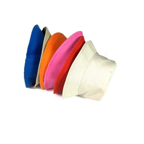 Solid Cotton Bucket Hat
