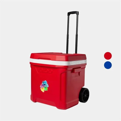 USA Made IGLOO Profile II 60 Quart Roller Cooler