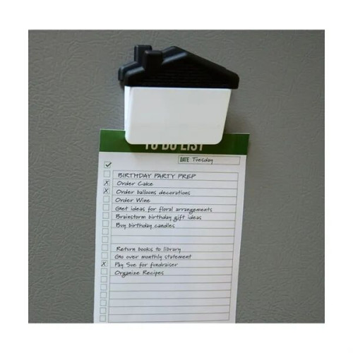 Lapo I House Memo Holder Magnet