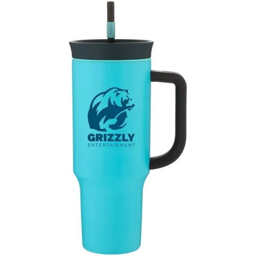 40 oz Owala Tumbler Stainless Steel Insulated Mug with Straw