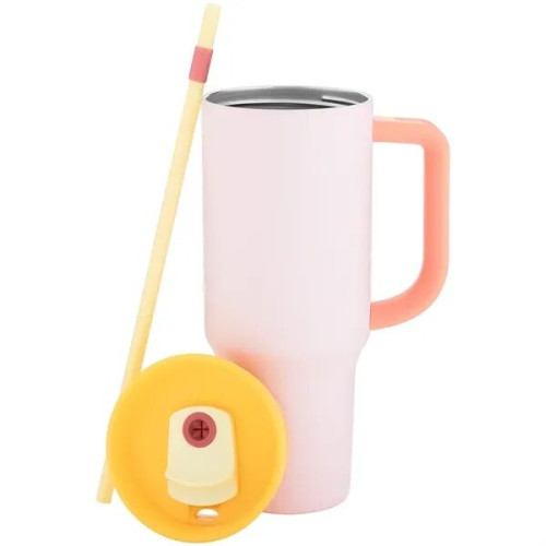 40 oz Owala Tumbler Stainless Steel Insulated Mug with Straw