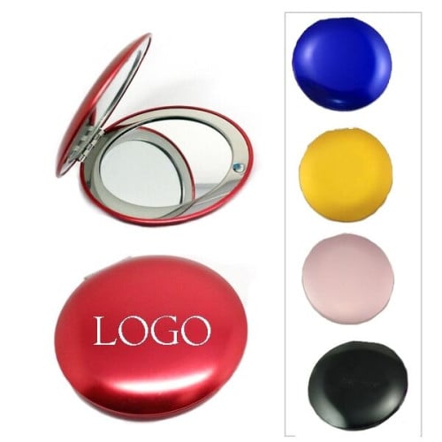 Round Pocket Compact Mirror