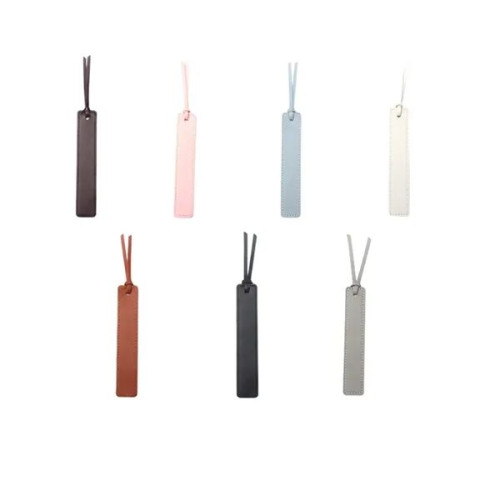 Long Leather Strips Stylish Bookmark
