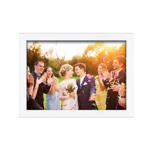 Luisa Frame - White/Silver