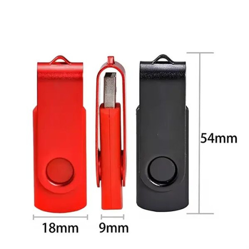 32GB USB - C and 2.0 Swivel Flash Drive