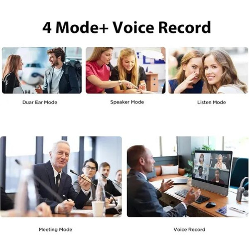 Real-Time AI 140 Plus Language Translator Earbuds with App C