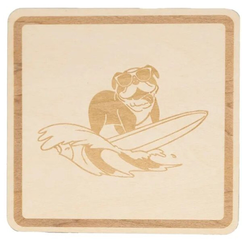 Square Wood Coasters