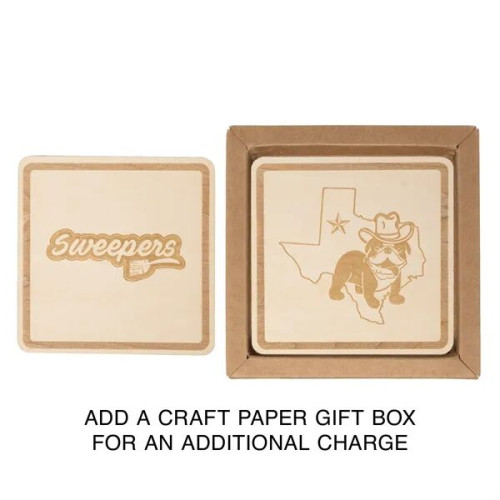 Square Wood Coasters