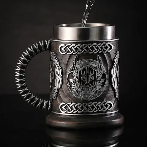 EpicMug Customizable Resin Molded Exterior Mug - Stainless S