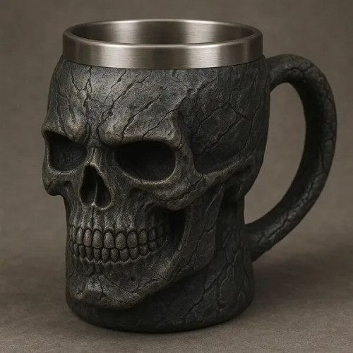 EpicMug Customizable Resin Molded Exterior Mug - Stainless S