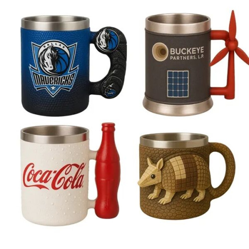 EpicMug Customizable Resin Molded Exterior Mug - Stainless S