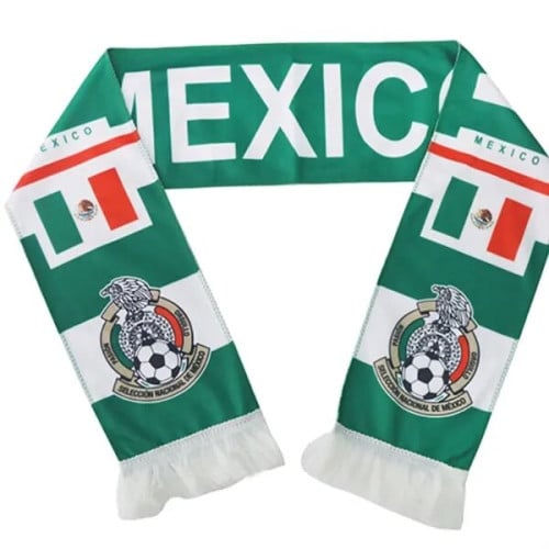 National Team Fan Scarf for Soccer and Sports Events