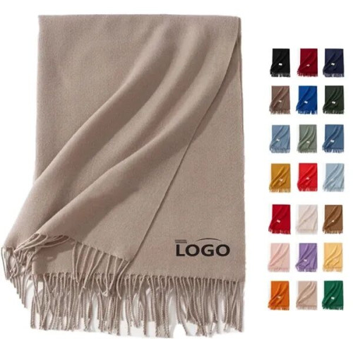 Large Soft Shawl Pashmina Wrap Scarf with Tassel