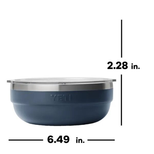 Yeti 0.7 qt Rambler Insulated Low Bowl