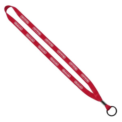 1/2" Polyester Lanyard w/ Metal Crimp & Split-Ring