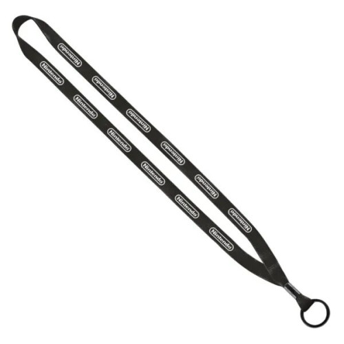 1/2" Polyester Lanyard w/ Metal Crimp & Split-Ring